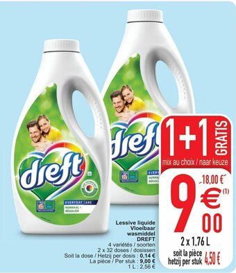 Cora Lessive liquide vloeibaar wasmiddel aanbieding