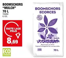 Hubo Boomschors mulch aanbieding