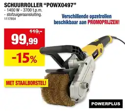 Hubo Schuurroller Powx0497 aanbieding