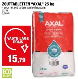 Hubo Zouttabletten axal aanbieding