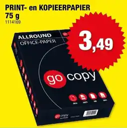 Hubo Print- en kopieerpapier aanbieding