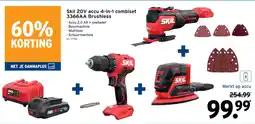 GAMMA Skil 20V accu 4-in-1 combiset aanbieding