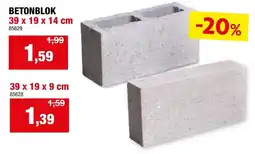 Hubo Betonblok aanbieding