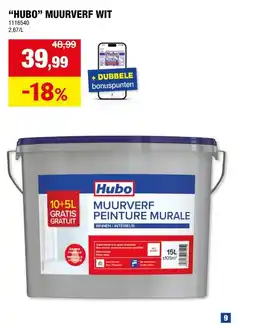Hubo Hubo muurverf aanbieding