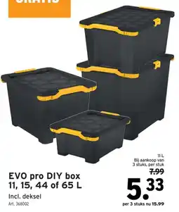 GAMMA EVO pro DIY box aanbieding