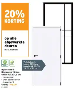 GAMMA Binnendeur Urban aanbieding