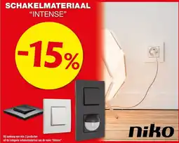 Hubo schakelmateriaal intense aanbieding