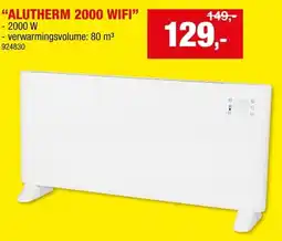 Hubo Alutherm 2000 wifi aanbieding