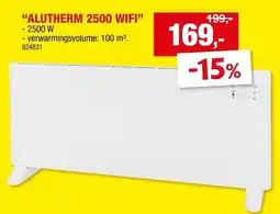 Hubo Alutherm 2500 wifi aanbieding