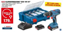 Hubo Accu klopbormachine gsb 18v-25 aanbieding