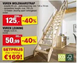 Hubo Vuren molenaarstrap aanbieding