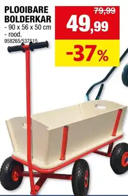 Hubo Plooibare bolderkar aanbieding
