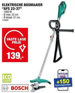 Hubo Elektrische bosmaaier afs 23-37 aanbieding