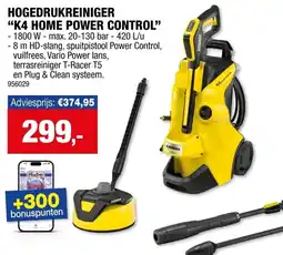 Hubo Hogedrukreiniger K4 Home Power Control aanbieding