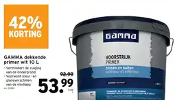 GAMMA Gamma dekkende primer aanbieding