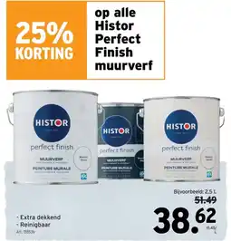 GAMMA Histor perfect finish muurverf aanbieding