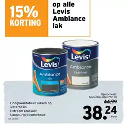 GAMMA Levis ambiance lak aanbieding
