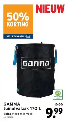 GAMMA Gamma tuinafvalzak aanbieding