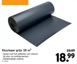 GAMMA Stucloper grijs aanbieding