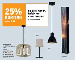 GAMMA Gamma hanglamp aanbieding