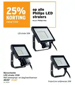 GAMMA Led straler 20w aanbieding