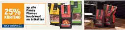 GAMMA Fancy flames houtskool en brikketten aanbieding