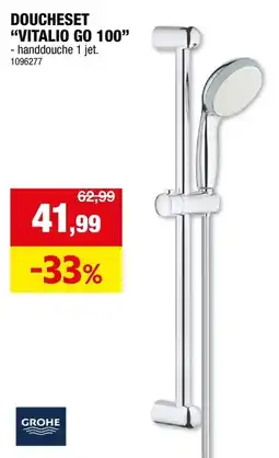 Hubo douchezet vitalio go 100 aanbieding