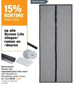 GAMMA Screen lite vliegen ramen en deuren aanbieding