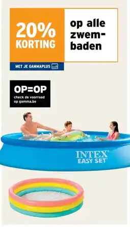 GAMMA Zwembad aanbieding