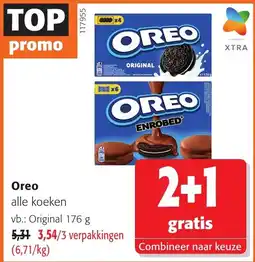 Colruyt Oreo alle koeken aanbieding