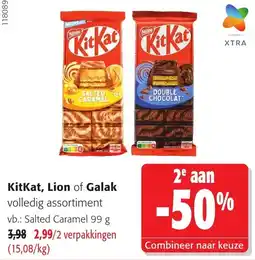 Colruyt KitKat, Lion of Galak aanbieding