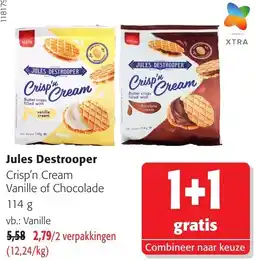 Colruyt Jules Destrooper Crisp'n Cream aanbieding