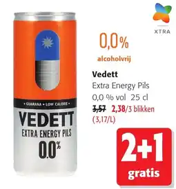Colruyt vedett extra energy pils aanbieding