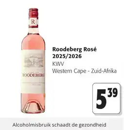 Colruyt Roodeberg Rosé aanbieding