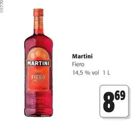 Colruyt Martini fiero aanbieding