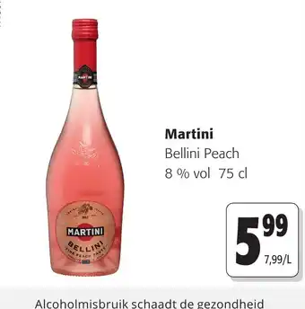 Colruyt Martini Bellini aanbieding