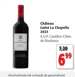 Colruyt Château Galot La Chapelle aanbieding