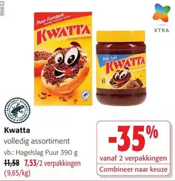 Colruyt Kwatta volledig assortiment aanbieding