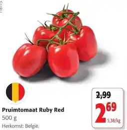 Colruyt Pruimtomaat Ruby Red aanbieding