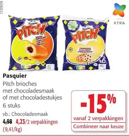 Colruyt Pasquier Pitch brioche aanbieding