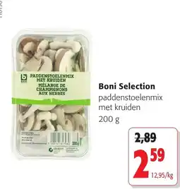 Colruyt Boni Selection paddenstoelenmix met kruiden aanbieding