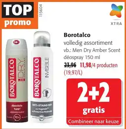 Colruyt Borotalco deospray aanbieding