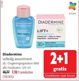 Colruyt Diadermine volledig assortiment aanbieding
