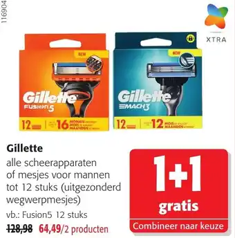 Gillette alle scheerapparaten of mesjes voor mannen