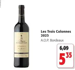 Colruyt Les Trois Colonnes 2023 aanbieding