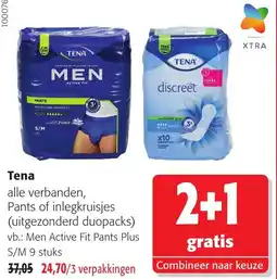 Colruyt Tena alle verbanden, Pants of inlegkruisjes aanbieding