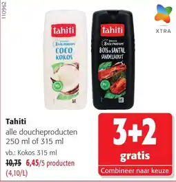 Colruyt Tahiti alle doucheproducten aanbieding
