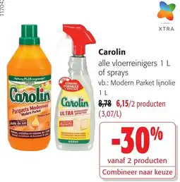 Colruyt Carolin alle vloerreinigers aanbieding