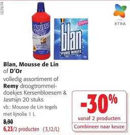 Colruyt Blan, Mousse de Lin of D'Or aanbieding