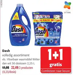 Colruyt Dash volledig assortiment aanbieding